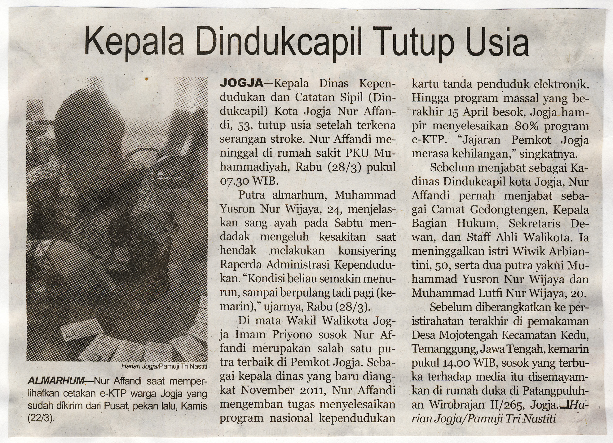 Kliping jogja terbaru
